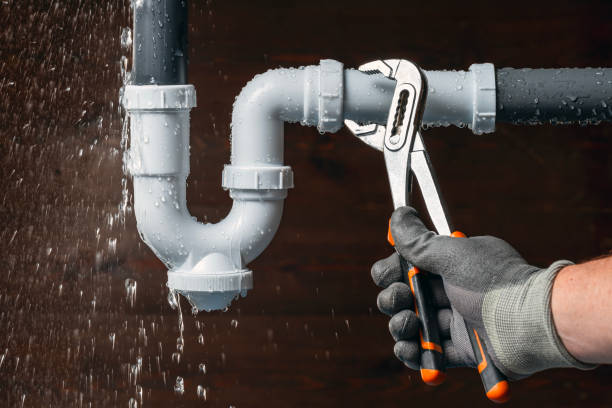 Professional Sewer Line Repair technician working in Rosser, TX